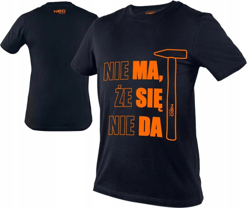 T Shirt Marškinėliai su spauda, ​​MA SIĘ DO, M dydis