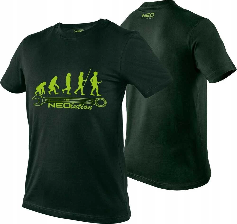 T Shirt Marškinėliai su spauda, ​​NEOlution, M dydis