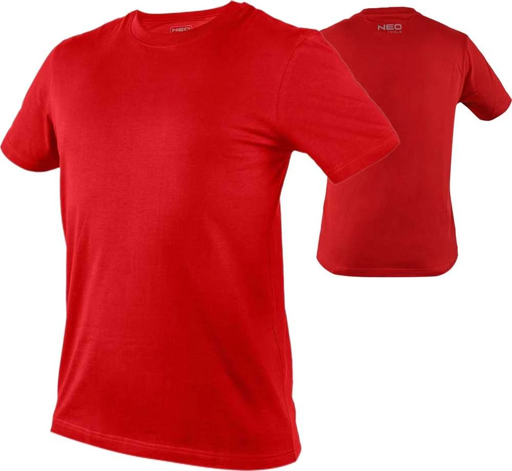 T Shirt Raudoni marškinėliai, L dydis