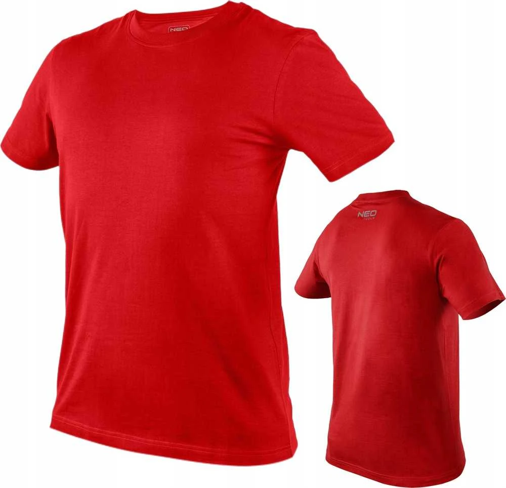 T Shirt Raudoni marškinėliai, L dydis