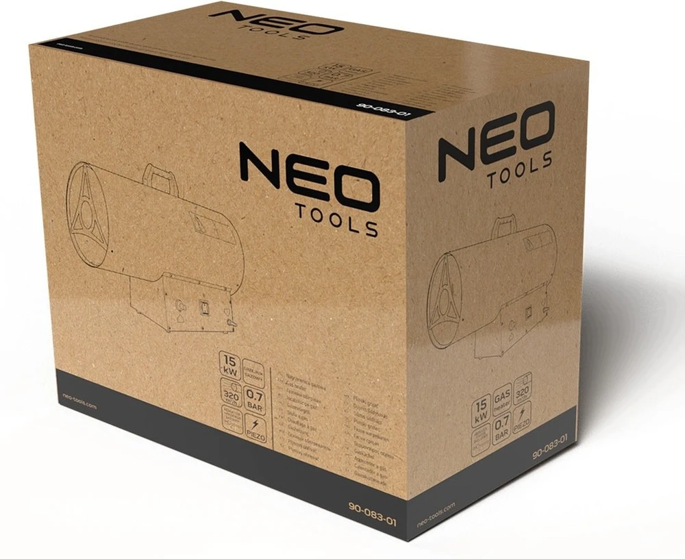 Neo Tools 15kw dujinis šildytuvas