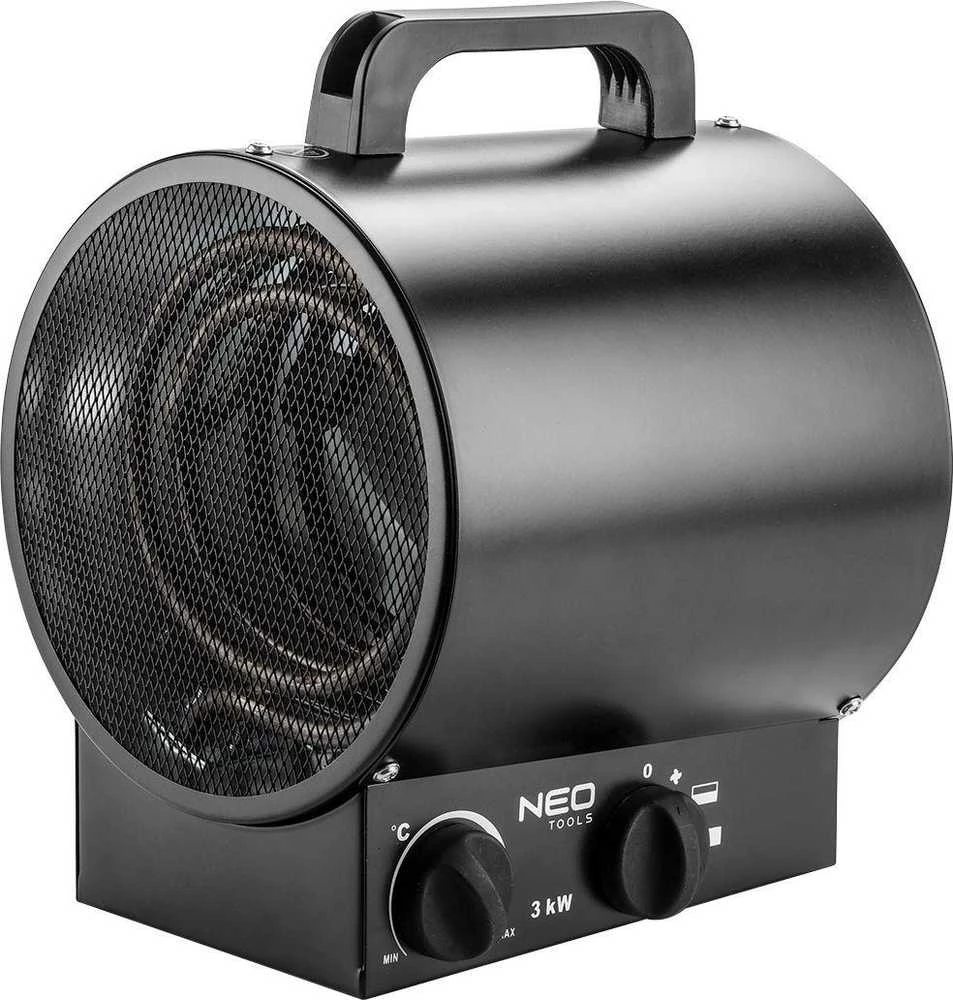 Neo Tools Pastatomas elektrinis šildytuvas NEO, 3000W, 90-066