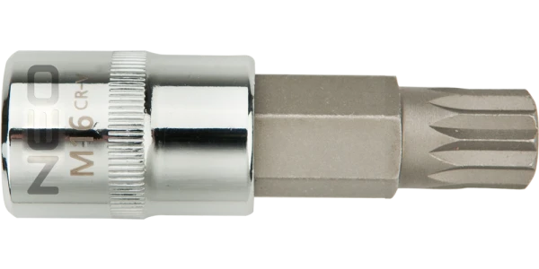 Końcówka Spline antgalis ant 1/2 colio lizdo, M10 x 55 mm