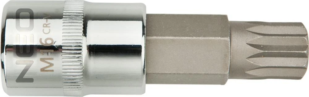 Końcówka Spline antgalis ant 1/2 colio lizdo, M12 x 55 mm
