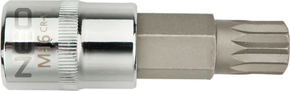 Końcówka Spline antgalis ant 1/2 colio lizdo, M5 x 55 mm