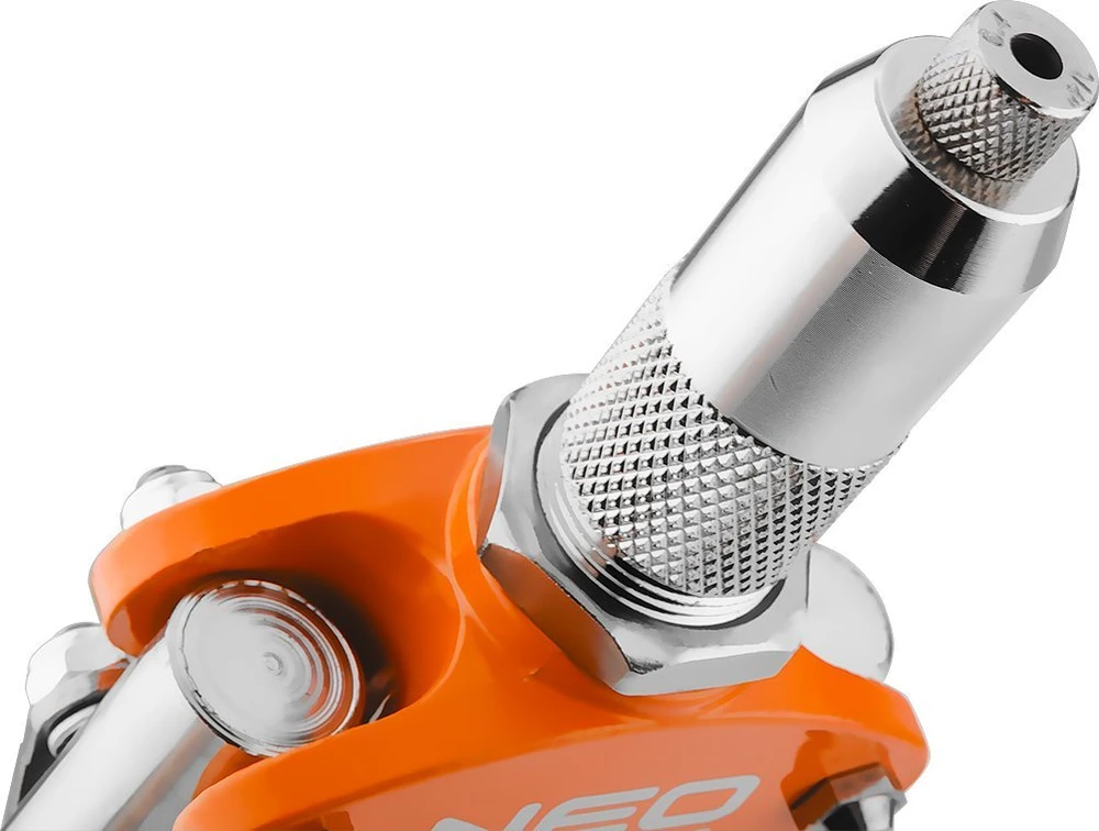 Neo Tools Nitownica Priekinis kniedžių laikiklis plieninėms ir aliumininėms kniedėms 3,2/4,0/4,8/6,0/6,4 mm