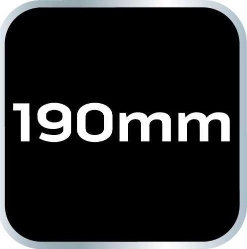 Nóż 1000 V surinkimo peilis, 190 mm