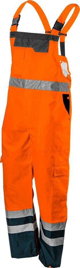 Neo Work Dungarees (Work Dungarees, įspėjimas, atsparus vandeniui, oranžinis, L dydis)