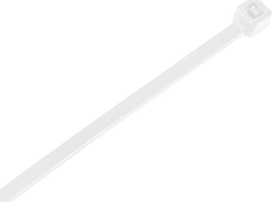 ‎Opaski EXTREME kabelių raiščiai 2,5 x 80 mm, balti, 100 vnt.
