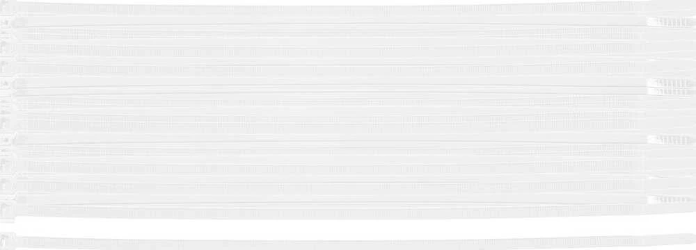 ‎Opaski EXTREME kabelių raiščiai 4,8 x 200 mm, balti, 100 vnt.
