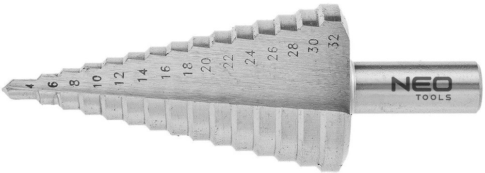 Wiertło Pakopinis grąžtas, 4–32 mm