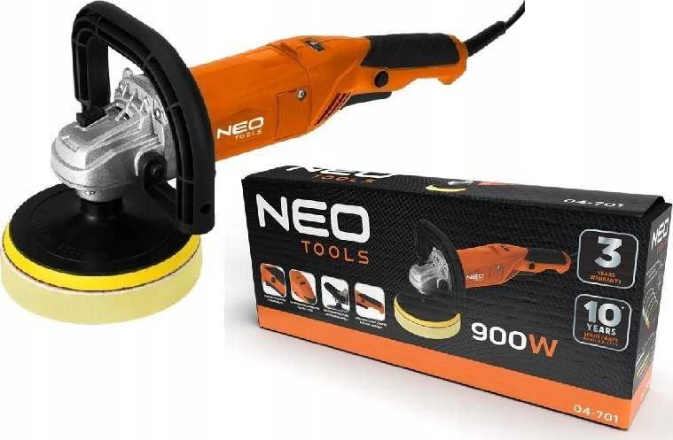 Neo Polerka Poliravimo įrankis 900 W, 150 mm, greitis 600–3000 min-1