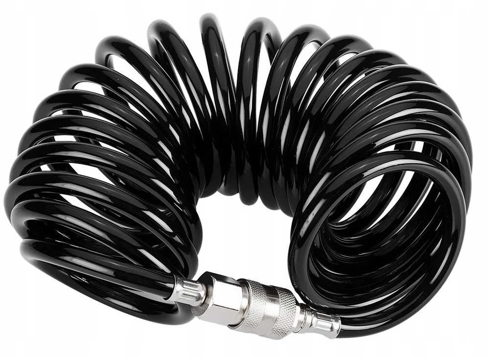 Przewód, Spiralinė slėginė žarna 6,5 ​​x 10 mm, 5 m, PU