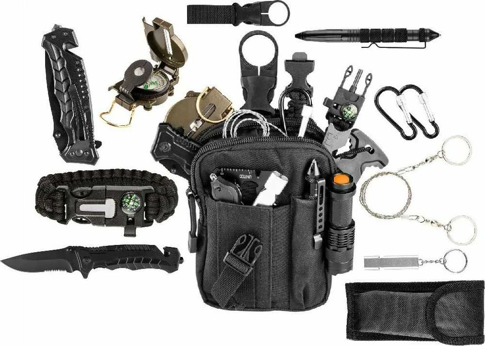 Neo Tools Rinkinys 14 dalių išgyvenimo rinkinys maišelyje