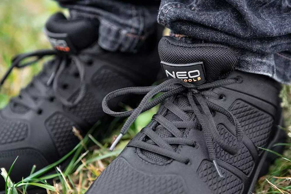 Neo Półbuty S1 PS SR FO darbo batai, kompozitinė nosis, su kevlaro įdėklu, 38 dydis