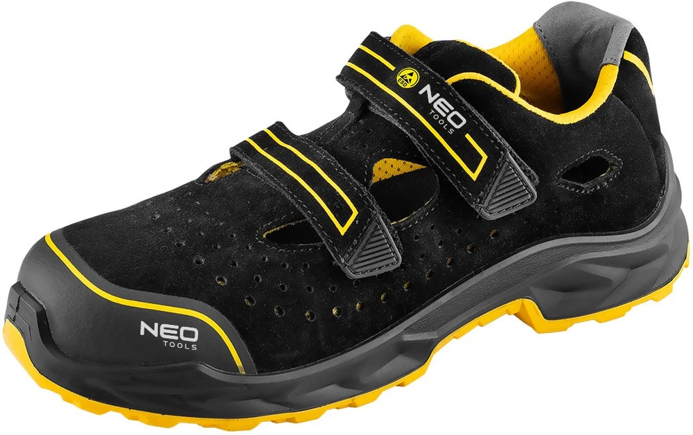 Neo Sandalai S1 SR darbo sandalai, ESD, kompozicinė noselė, 43 dydis