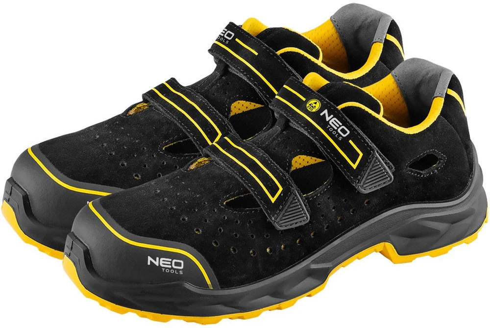 Neo Sandalai S1 SR darbo sandalai, ESD, kompozicinė noselė, 44 dydis