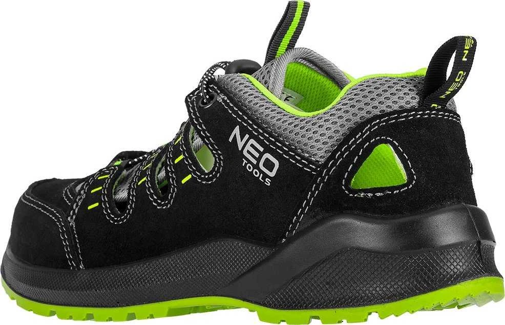 Neo Tools Sandalai S1P SR darbo sandalai, plieninė nosis, plieno nepraduriamas vidpadis, 40 dydis