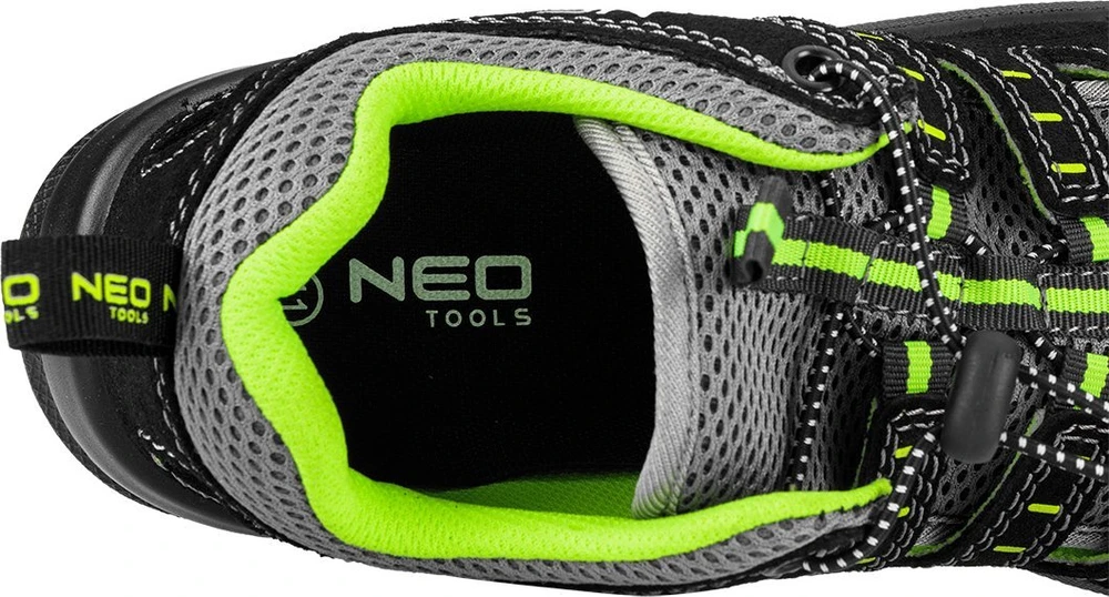 Neo Tools Sandalai S1P SR darbo sandalai, plieninė nosis, plieno nepraduriamas vidpadis, 47 dydis