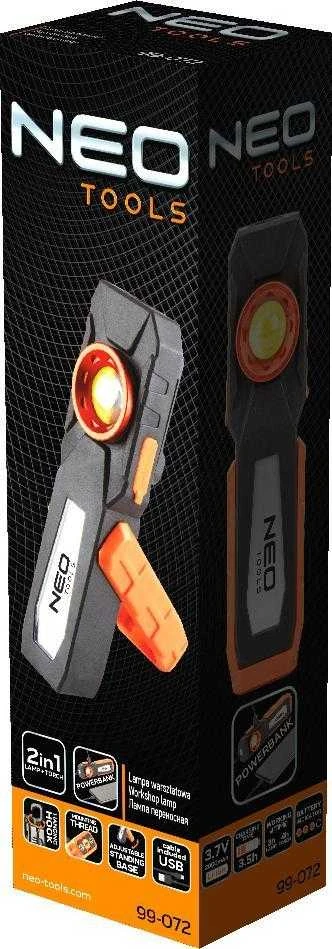 Lampa 500 lm COB LED dirbtuvių lempa