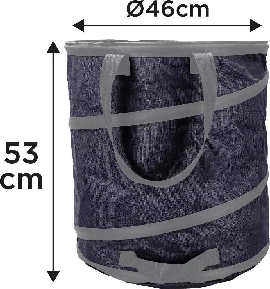 Torba Krepšys 85 litrų talpos sodo krepšys, ilgos rankenos, sulankstomas, 180 g/m2