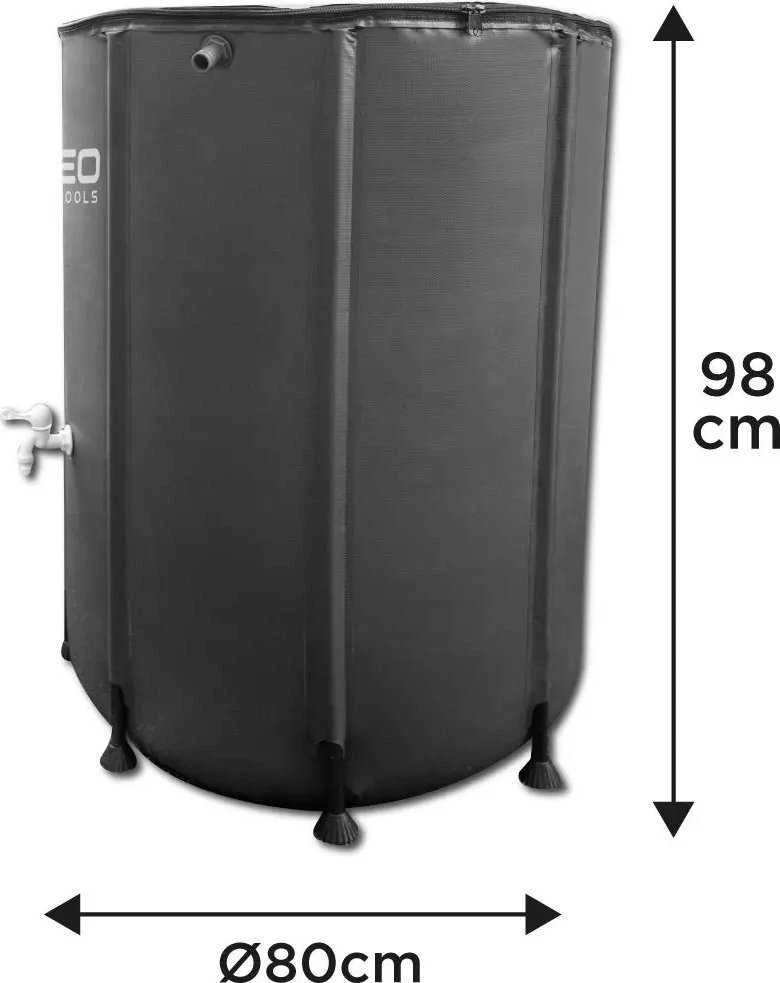 Neo Tools Składany Sulankstomas lietaus vandens bakas, 500 l, PVC
