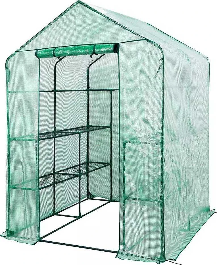 Neo Tools Szklarnia Šiltnamis 143 x 143 x 195 cm, 135 g PE folija, metalinė konstrukcija