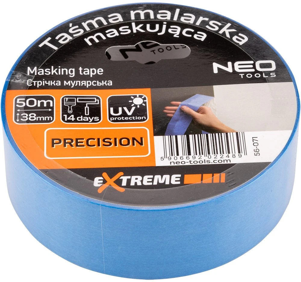Neo Taśma Mėlyna maskavimo juosta 38 mm x 50 m