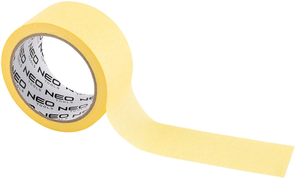 Taśma Geltona popierinė maskavimo juosta 48 mm x 25 m
