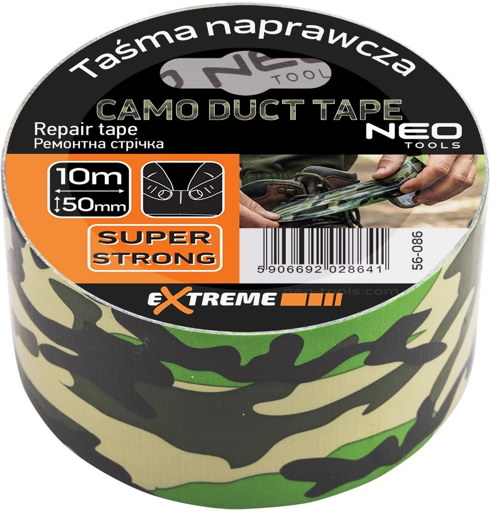 Taśma Remonto juosta 50 mm x 10 m EXTREME CAMO