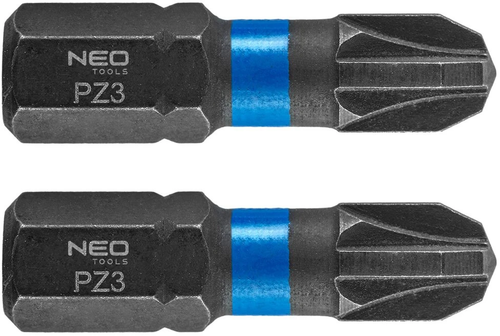 Bity Smūginiai antgaliai PZ3 x 25 mm, 2 vnt.