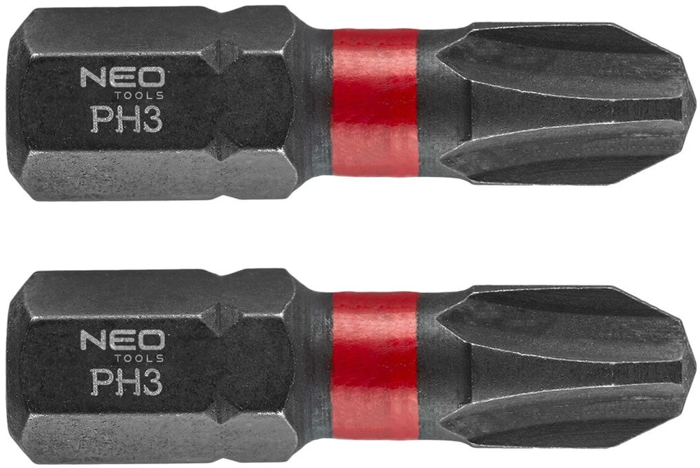 Bity Smūginiai antgaliai PH3 x 25 mm, 2 vnt.
