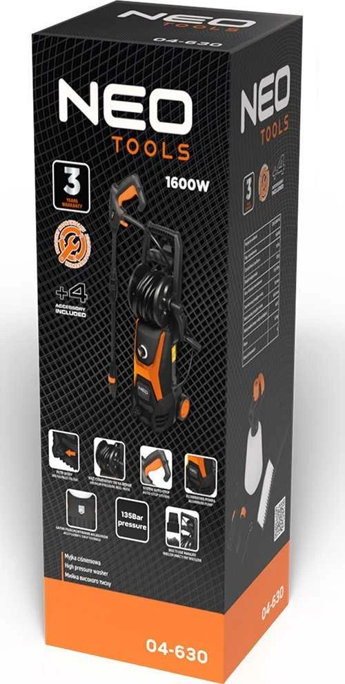 Neo Tools Myjka Slėginis plovimo įrenginys 1600 W, maksimalus slėgis 135 barai