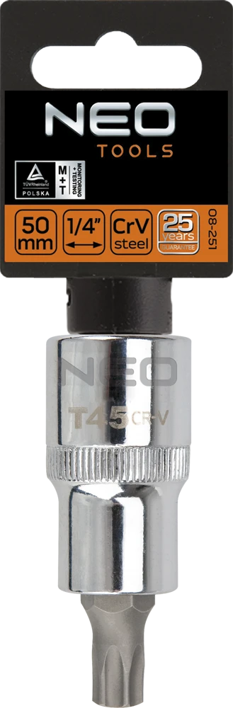 Końcówka Galvutė torx 1/2 '' TX45, 55 mm