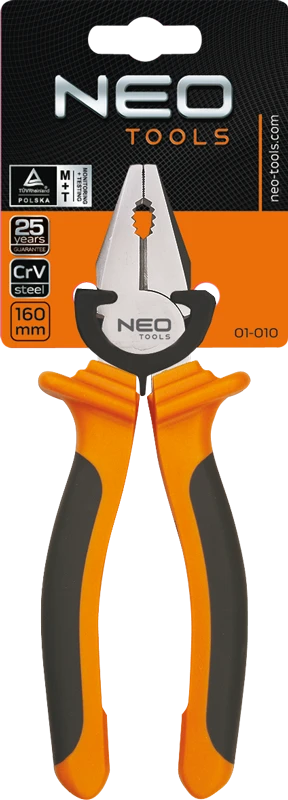 Neo kombinuotos replės 200 mm (01-012)