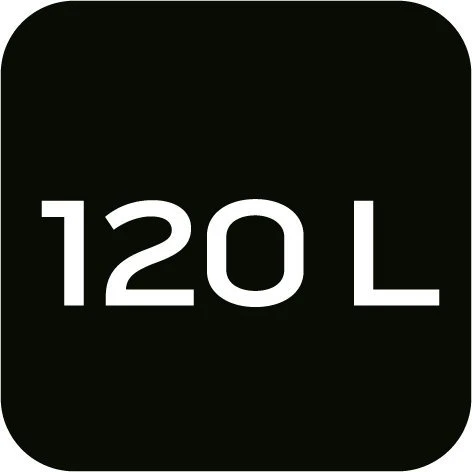 Neo Worki Atliekų maišai 120 l, rudi, 35 mikronai, 10 vnt.