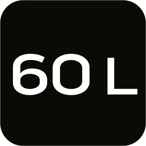 Worki Atliekų maišai 60 l, žali, su juostele, 35 mikronai, 10 vnt.