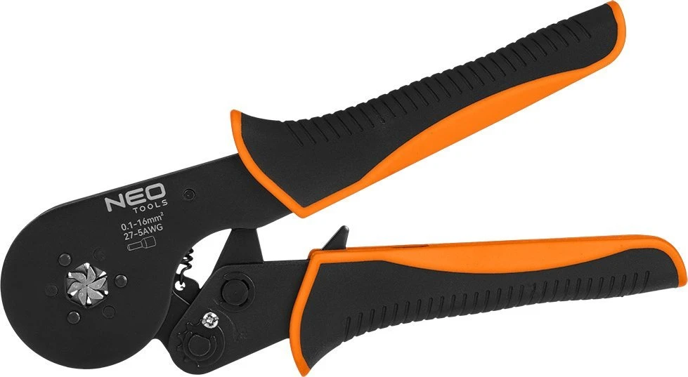 Neo Szczypce Kabelių antgalių užspaudimo replės, 6 akmenys, antgalio skersmuo: 0,1–16 mm²