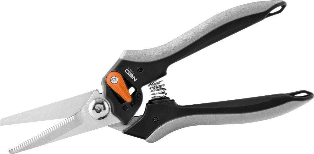 Sekator Universalus genėtuvas 210 mm, ilgis iki 6 mm, reguliuojamas atstumas tarp žirklių
