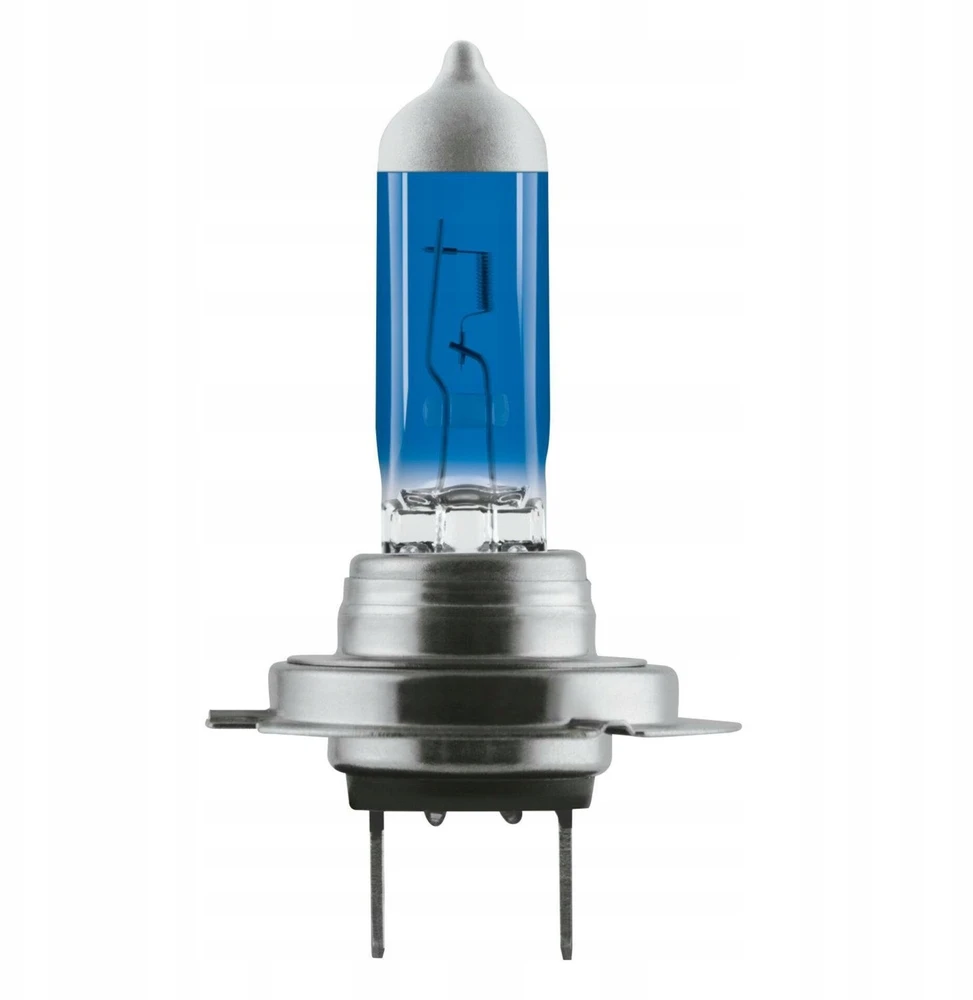 Automobilinė lemputė H7 mėlyna kolba