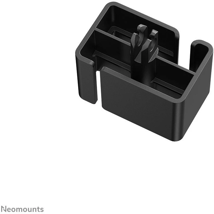 NEOMOUNTS CABLE SPINE ORGANIZER FOR SIT/STAND DESK FRAMES, SCREW MOUNTED, Juodas