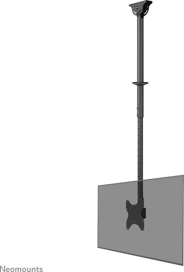 Laikiklis NEOMOUNTS PLOKŠČIASIS EKRANAS LUBŲ MONTAVIMAS (AUGŠIS: 106-156 CM) Juodas