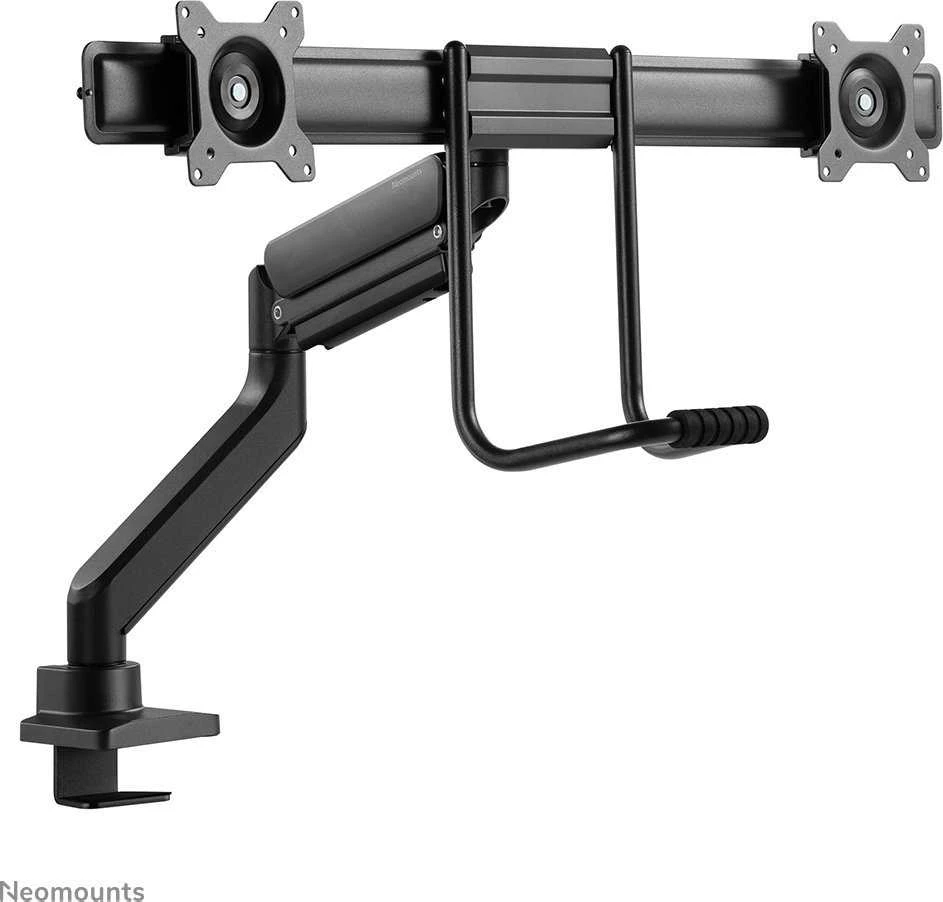 Laikiklis NEOMOUNTS BY NEWSTAR DS75-450BL2 FULL MOTION MONITORIUS DESK MOUNT FOR 17-32" SCREENS - Juodas