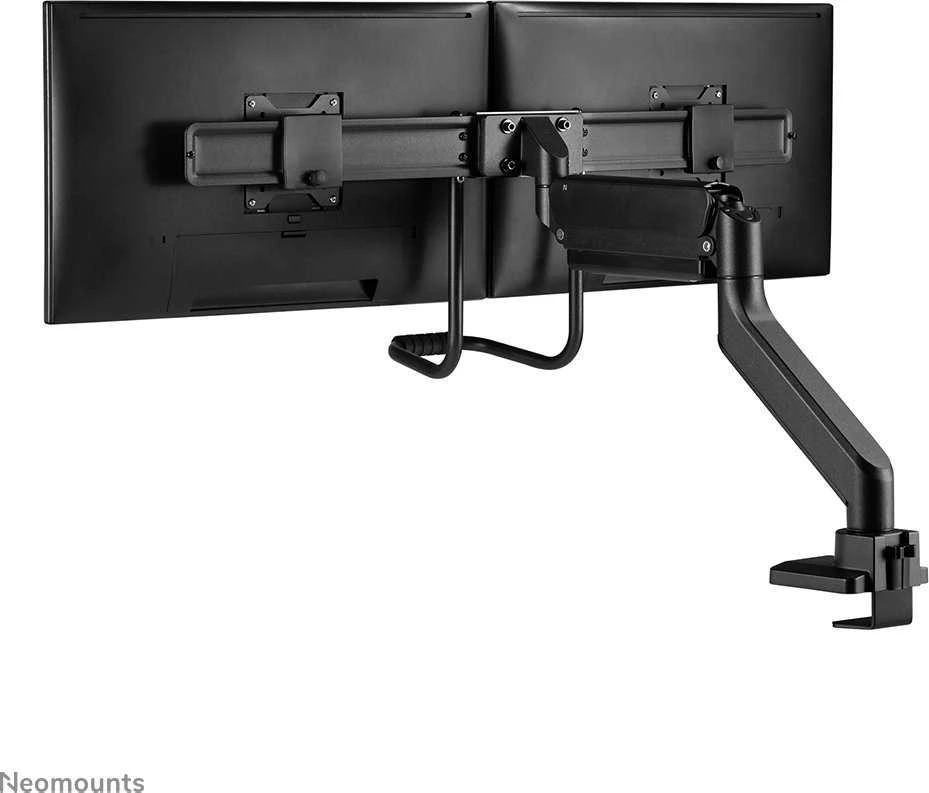 Laikiklis NEOMOUNTS BY NEWSTAR DS75-450BL2 FULL MOTION MONITORIUS DESK MOUNT FOR 17-32" SCREENS - Juodas