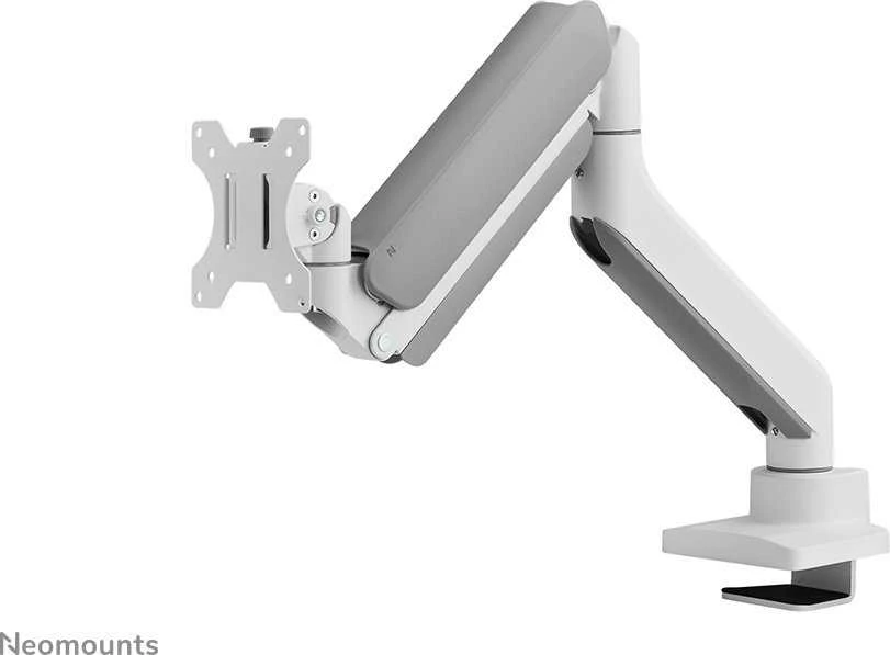 Laikiklis NEOMOUNTS PAGAL NEWSTAR STALO MOUNT 1 ULTRA PLAČIAUS LENKAS EKRANOS (TOPFIX CLAMP & GROMMET)