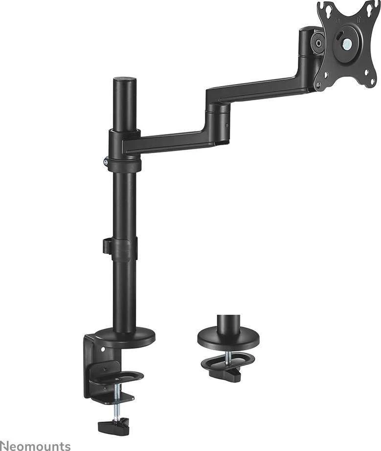 Laikiklis NEOMOUNTS SCREEN DESK MOUNT, Juodas (CLAMP+GROMMET)