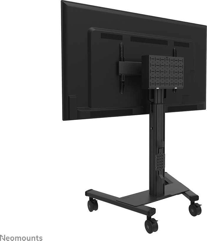 Laikiklis NEOMOUNTS BY NEWSTAR SELECT MOBILE DISPLAY FLOOR STAND (32-75") 10 CM. WHEELS Juodas