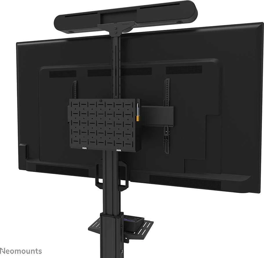 Laikiklis NEOMOUNTS BY NEWSTAR SELECT MOBILE DISPLAY FLOOR STAND (32-75") 10 CM. WHEELS Juodas