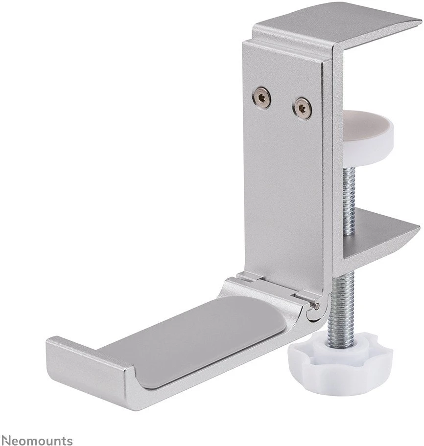 NEOMOUNTS HEADPHONE HOLDER, CLAMP MOUNTED, ALUMINUM