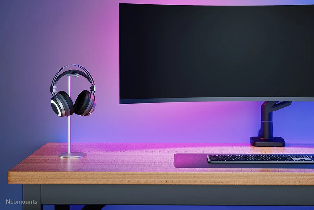 Ausinės NEOMOUNTS HEADPHONE STAND, ALUMINUM